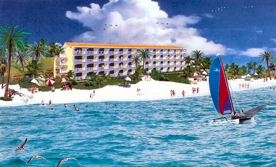 Caicos Beach Club Resort & Marina, artist rendering 