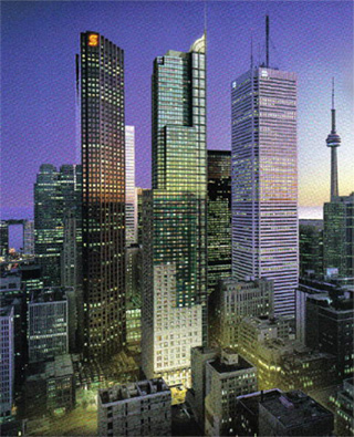 Artist Rendering - Trump International Hotel & Tower (middle building)