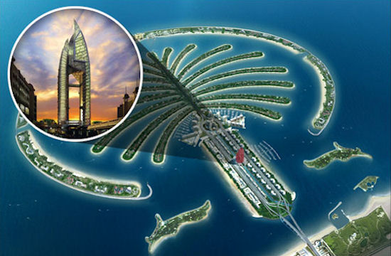 Dubai+map+world