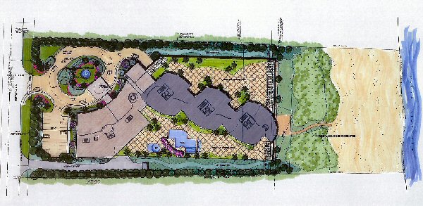 Site plan for Amrit Resort and Residences.