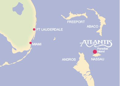 atlantis resort brochure and map