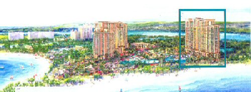 The Residences at Atlantis, Artist rendering